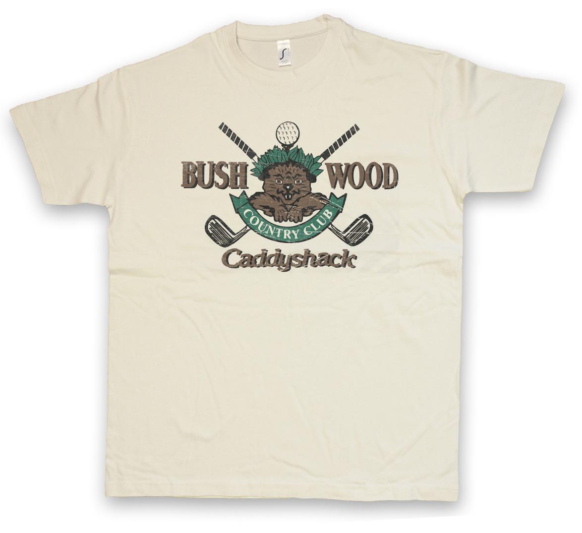 

BUSHWOOD COUNTRY CLUB I T-Shirt Mens Womens Tees Top Caddyshack Sign Insignia Logo Company Golf XL