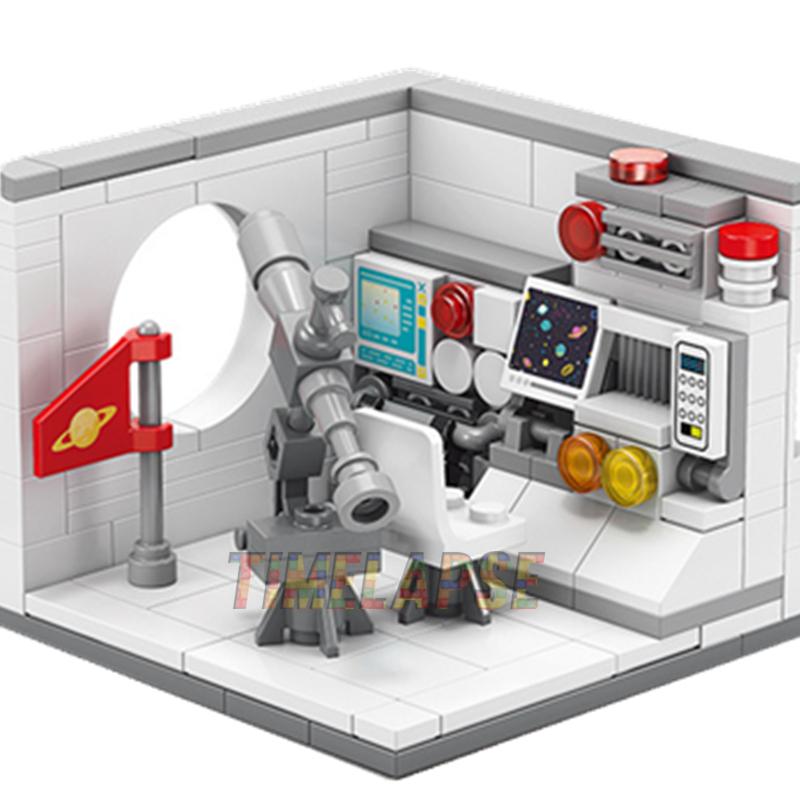 Dreams House Racer Car Doctor Painter Musician Scientist Pastry Chef Cameraman Astronaut Building Blocks Kit Brick Model Toy