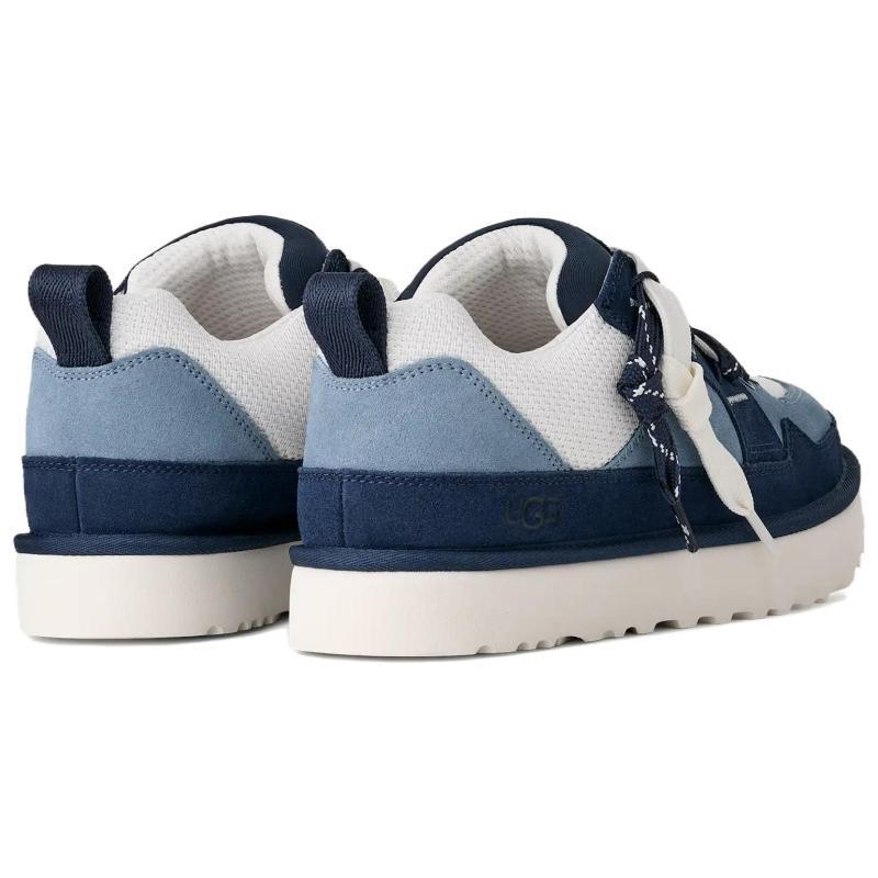 UGG Lowmel Low Top Skateboard Shoes Men's Blue Sneakers 1169493-DNW