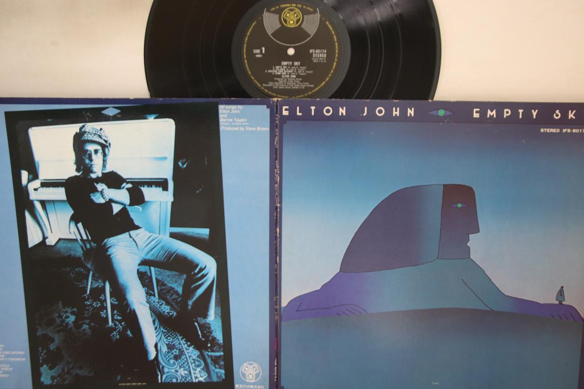 

LP Record ELTON JOHN - Empty Sky IFS80174 DJM 1975 Japan Rock Used