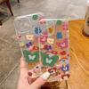 Painted Illustration Butterfly Rainbow Suitable for Apple 16promax Mobile Phone Case 17 Fine Hole All-inclusive Iphone12 Transparent