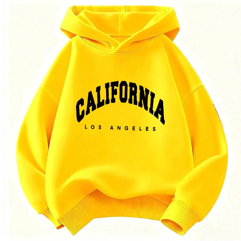 Kalifornia Los Angeles Bluza z nadrukiem liter Dzieci Kot Dziecięca Bluza z kapturem Modna Bluza z kapturem Codzienne Bluzy z kapturem dla Chłopców Dziewcząt Ubrania