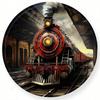 Vintage Metal Tin Sign Steam Train Locomotive Retro Wall Art Poster Home Bar Cafe Garage Decor