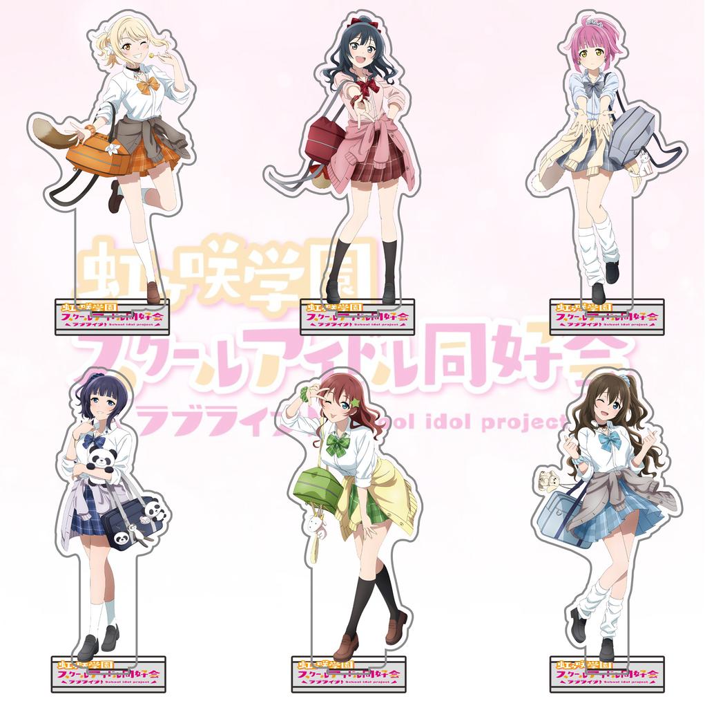 Anime Love Live! Lovelive Acryl-Ständer Nijigasaki Honoka Kousaka Nozomi Tojo Shizuku Osaka Konoe Kanata Setsuna Yuki Spielzeug Geschenk