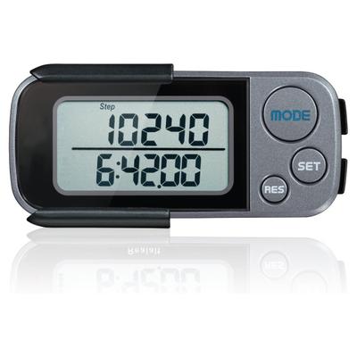 Pedometro 3D da Passeggio con Clip e Cordino Memoria 30 Giorni Semplice Contapassi con Display LCD Monitoraggio Preciso delle Attività Fitness Tracker per Uomini Donne