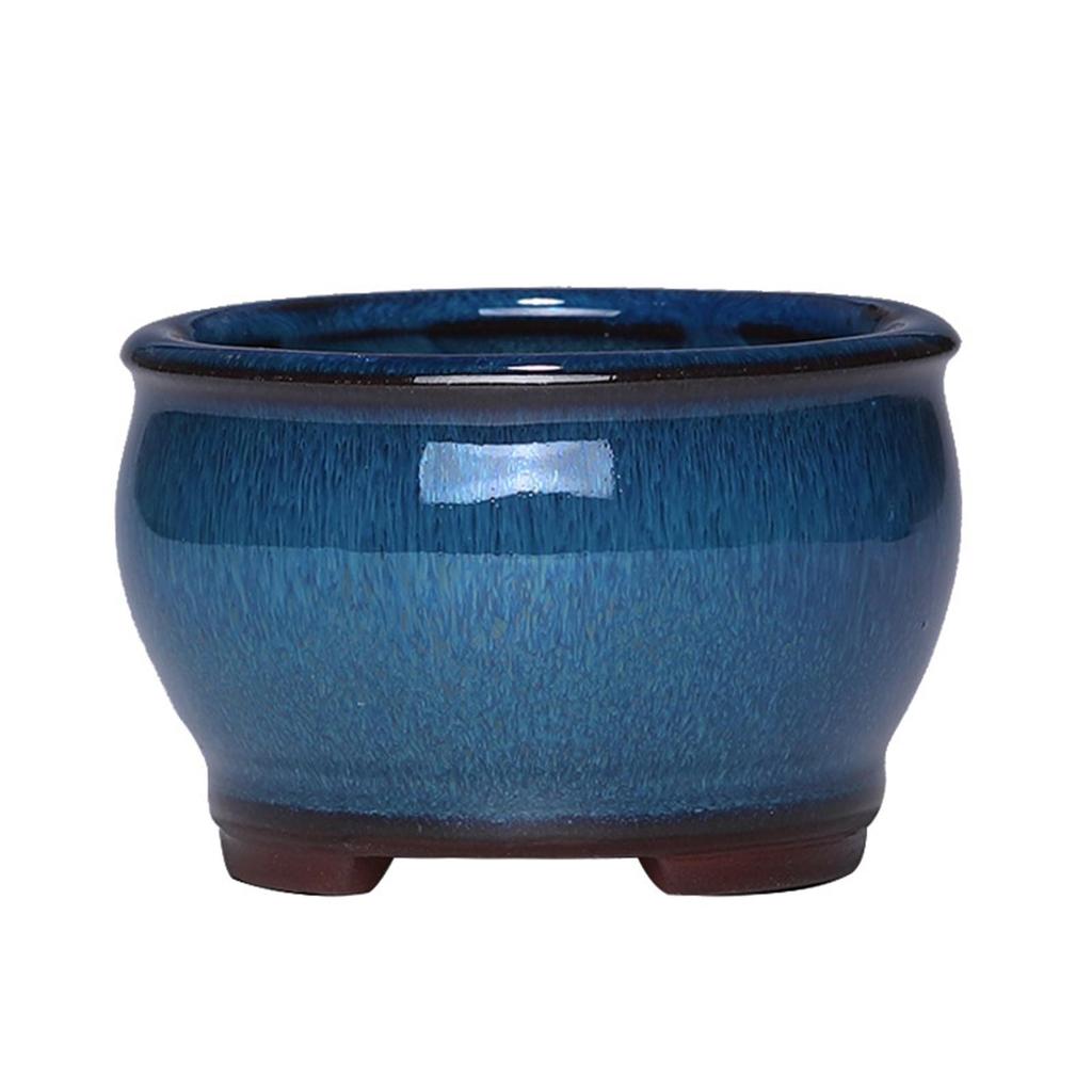 Ceramic Garden Planter Pots Ceramic Plant Pots with Drainage Holes for Indoor Flowers Cactus Herbs Aloes