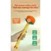 1PCS  Coarse Cloth Ai Cao Meridian Massage Hammer Persimmon-Shaped Handheld Tool For Full Body Therapy Neck, Shoulder
