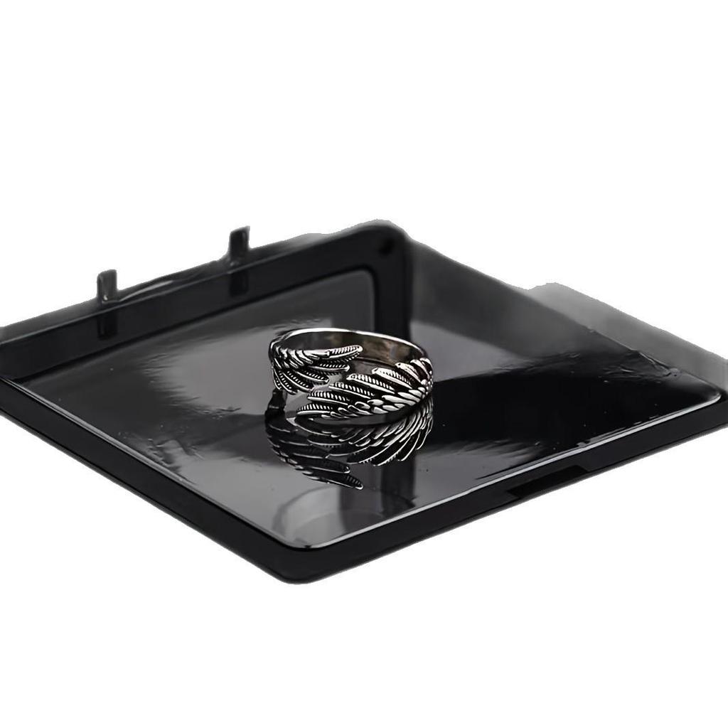 Retro Angel Wings Couple Rings - Creative Valentine's Day Gift for Lovers