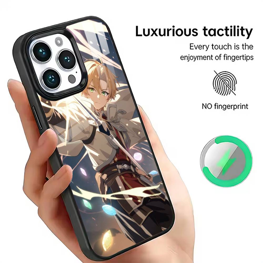Mushoku Tensei Jobless Reincarnation Phone Case Magnetic with Magsafe Wireless Charging For iPhone17,16,15,14,13,12,11 Plus,Pro