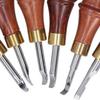 6 Pieces Watch Repair Set Wooden Handle Case Opening Tool Stainless Steel