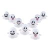 3Pcs Halloween Wind-up Ghost Toy Spooky Cartoon Ghost Walking Toy Toddlers Boys Girls Spring Clockwork Mini White Ghost Toy