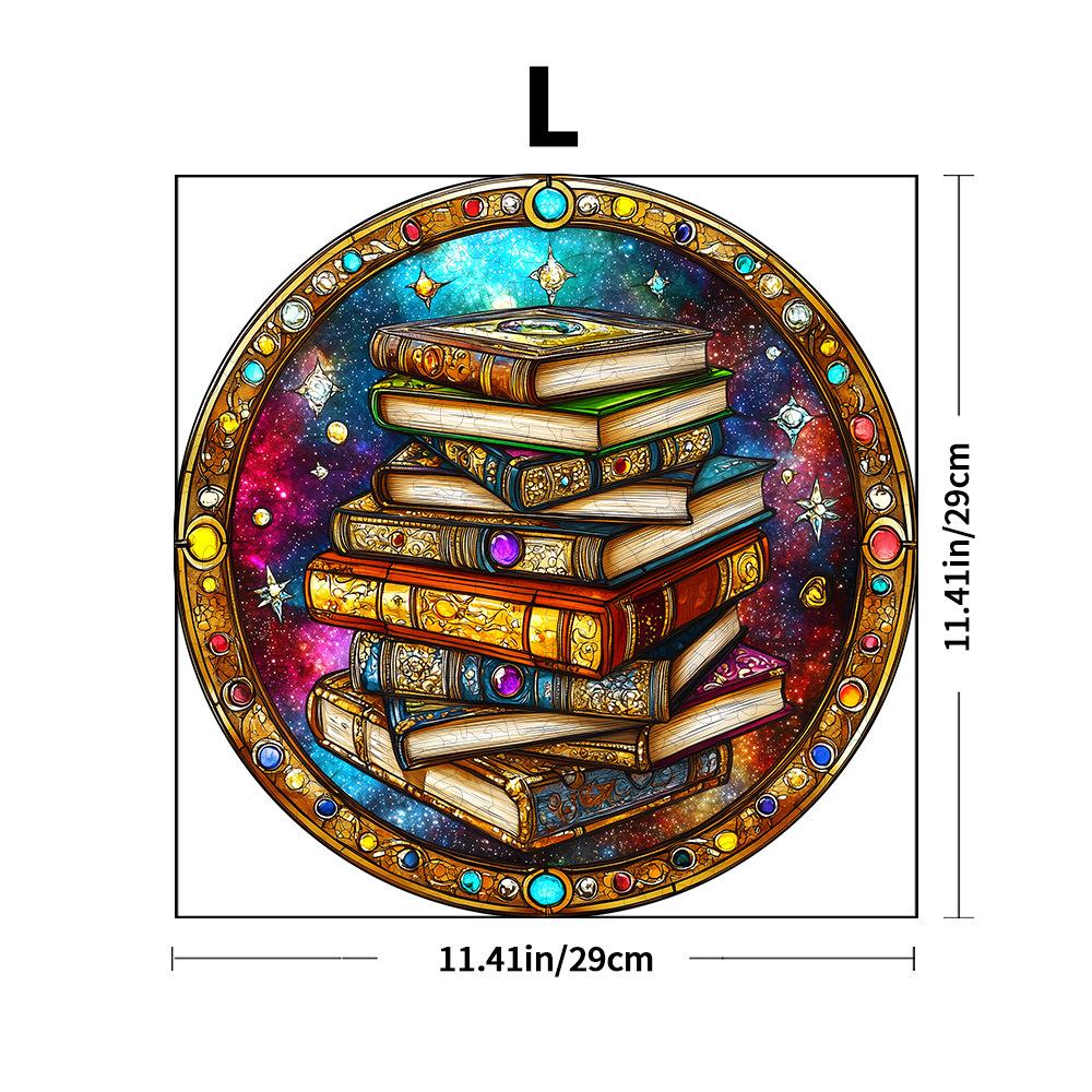 Special-Shaped Wooden Puzzle Dragon Puzzle On Book Irregular Shape Puzzle Puzzle Children'S Educational Toy