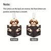 Cartoon Dog Cute Acrylic Hanging Car Decor For Unique Vehicle Charm Interior