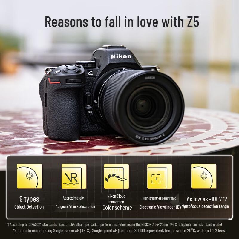 Nikon Z5II Full-Frame Mirrorless Camera (CN version)