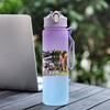 Tuang Tuang Tuang Printed 750Ml Water Bottle Anime Cartoon Large Capacity Drinking Cup Portable Outdoor Sports Water Cup Children Gift