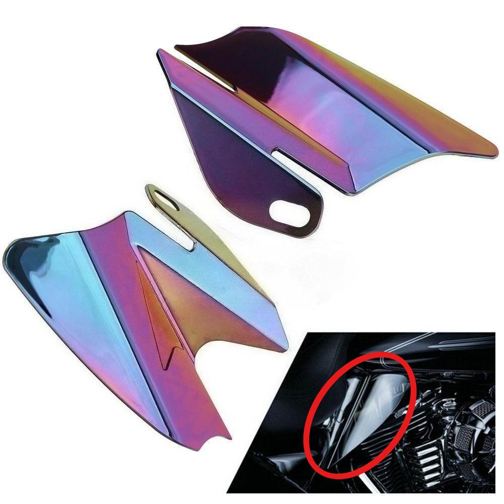 Motorcycle modified heat shield lower windshield is suitable for Harley Davidson big glider street glider seat heat shield 2008 радужный