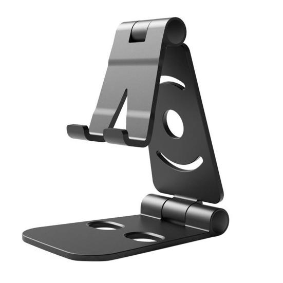 

Portable Foldable Desktop Tablet Phone Bracket Lazy Holder for Smartphones and Tablets below 8 inch чёрный