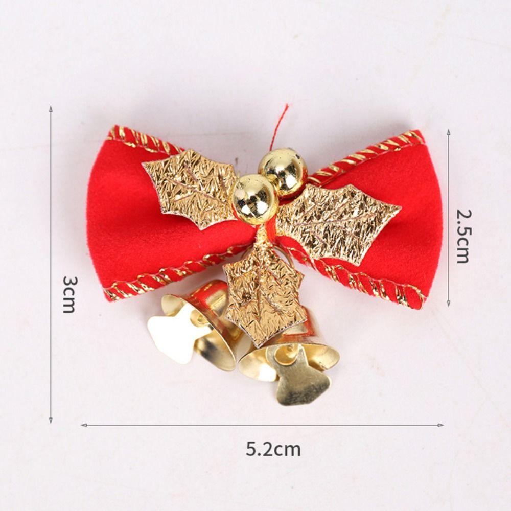 Hanging Decor Bowknot Ornament Present Bow Christmas Tree Christma Gift Box  Garden