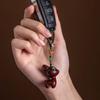 Deer Road Sandalwood Keychain: Cute Deer Pendant Lanyard for Phones - Creative Gift for Men & Women