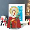 Painting by Numbers Kit Arts Craft Special Shape Rhinestones Cross Stitch Kits,