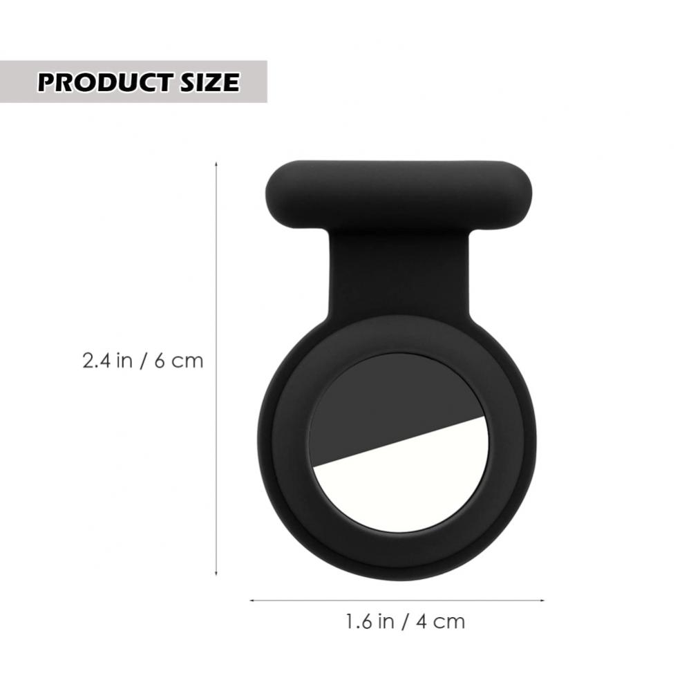 For Apple Airtags Case Silicone Clothes Pin Protective For Airtag Tracker Locator Device Anti-lost For Airtag Air Tag Case Sleeve