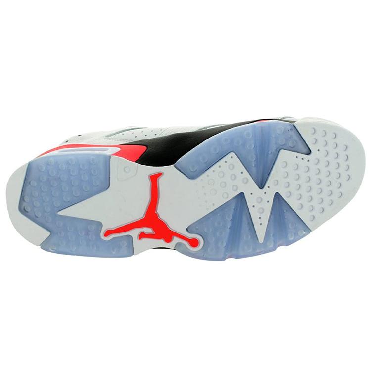 New JORDAN 6 Retro Low Infrared White 304401-123