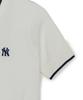 Emelbi Women'S Cooling Short Sleeve Knit Varsity Ny (Ivory)