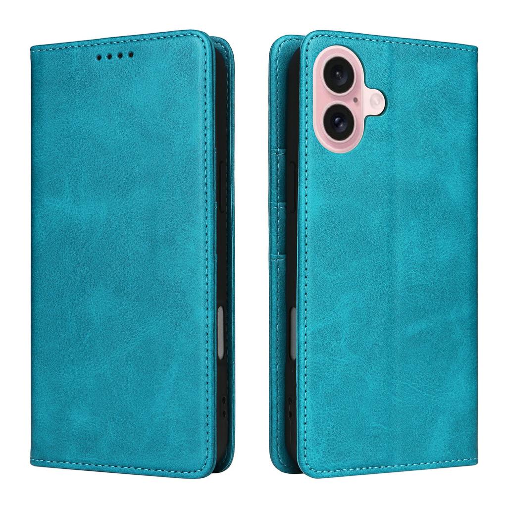 Etui na iPhone 17 z blokadą RFID, skórzane PU, portfel na telefon