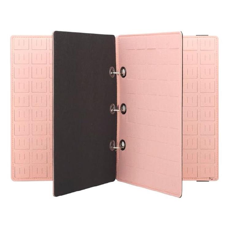 Стенд для хранения фетровых значков Держатель для хранения обувных цветов Мягкий, с многослойным дизайном. Подходит для коллекционеров и путешественников розовый