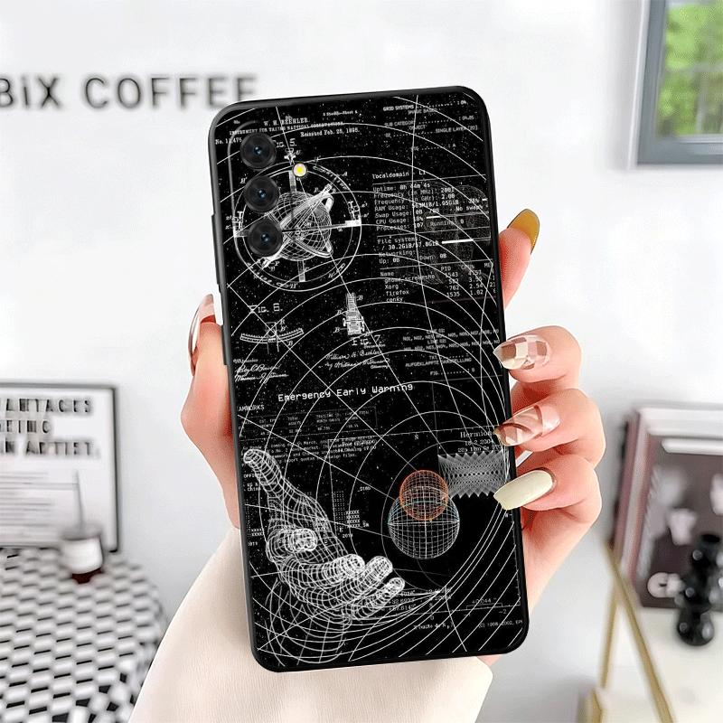 Physics Chemical Mathematics Soft Phone Case for Samsung A17 A37 A57 A16 A26 A36 A56 A15 A25 A35 A55 A14 A24 A34 A54 A13 A23 A33