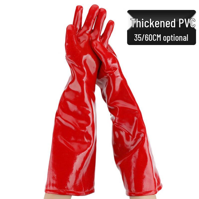 Heat & Chemical Resistant Waterproof Industrial Gloves 60cm