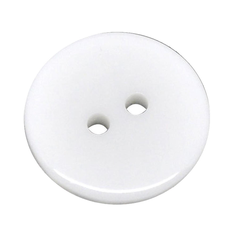 10 x Botones de Madera de luz con estampado floral con dos agujeros Botones Suéter