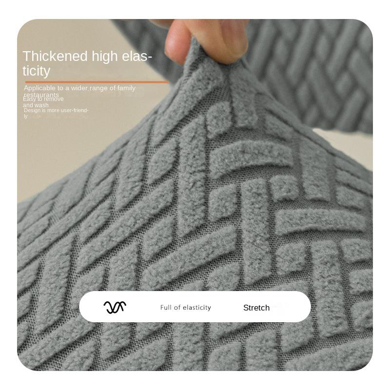 Office Chair Cover Stretch Jacquard Elastic Covers 2 Piece for Desk Computer Chair Slipcover Stretchable Resistant Stretchable Computer Chair Covers