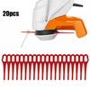 Garden Trimmers Parts Trimmer Blades GE-CT 18 Li RG-CT 18/1 Li Anti-rust Perfect Replacemence Plastic Red Stability Brand New