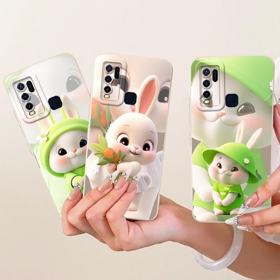 For Vivo Y30 Y50 Case 1935 1938 Cute Cat Duck Cartoon Cover Soft TPU Phone Cases For Vivo Y50 Y 30 VivoY30 VvioY50 Fundas Bumper