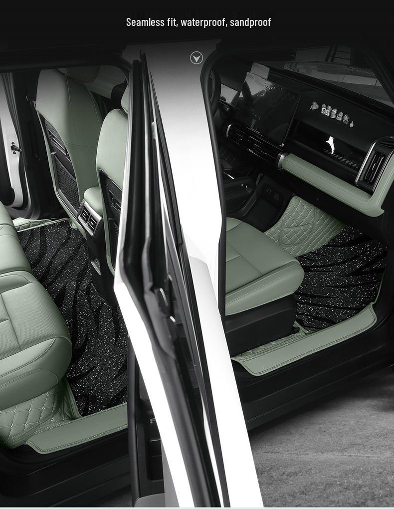 Fengyun X3/X3L Leather Floor Mats 2025 - Five-Seater Car Interior Carpet Accessories