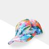 Simple Colorful Graffiti Baseball Cap Adjustable Versatile Outdoor Sports Hat Sun Protection Duck Tongue Hat for Men and Women