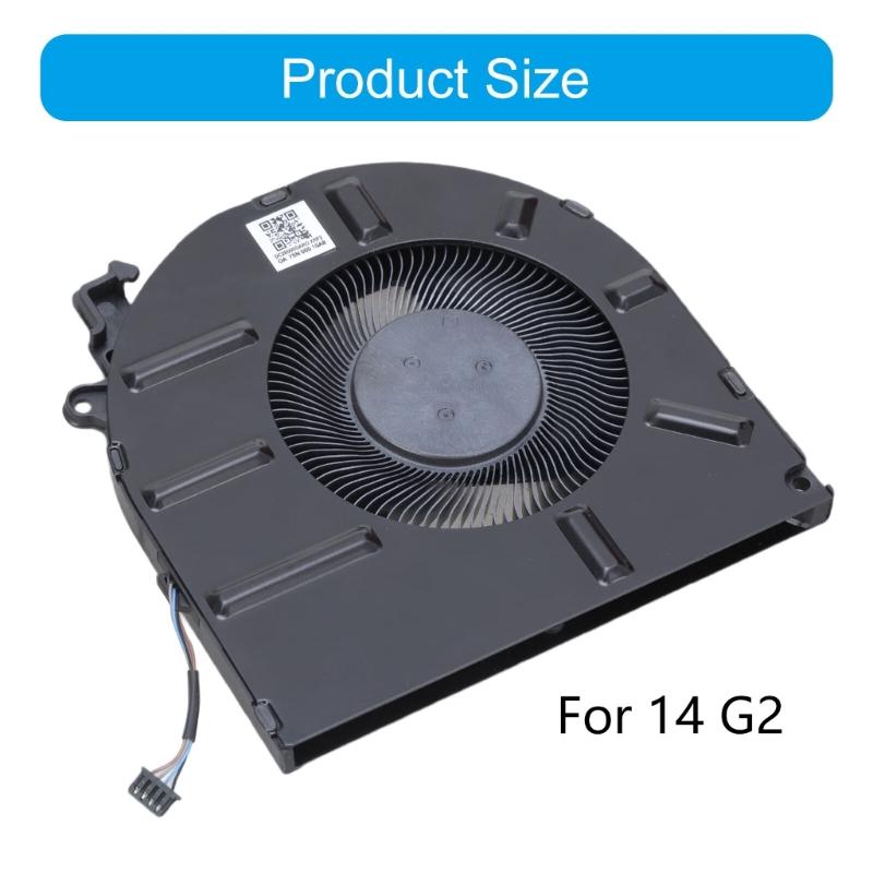 CPU Fan Laptop Cooling Fan DC5V 0.5A 4pin CPU Coolers for 14 K4e ITL Laptop Heatsink Part