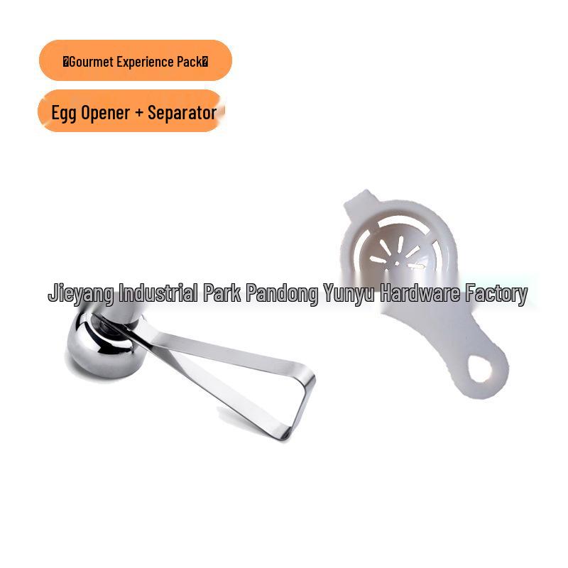 Mehrzweck-Eierknacker & Öffner aus Edelstahl für den Heim-, Hotel- und Restaurantgebrauch