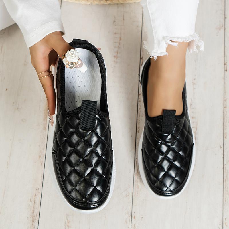 Fashion Women Flat Sneakers 2024 New Spring Breathable Solid Color Women Sneakers Non-slip New Fashion Casual Shoes Zapatillas De Mujer