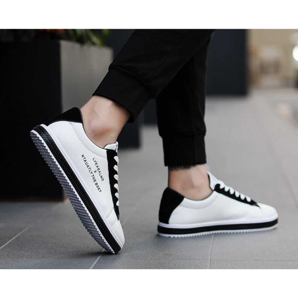 Men's Low-top Casual Shoes Korean Version of The Sports Single Shoes, Fashion Tide Student Shoes with Board Shoes