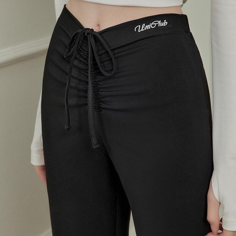 unifree Casual High-Waist Flare Shark Leggings