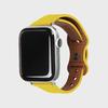 Apple Watch Slim Leather Strap Compatible with All SE Models (Mimosa)