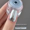 KaSi Nail Art Aurora Mirror Powder - High-Shine Whitening Glitter for Luxurious Nail Decoration