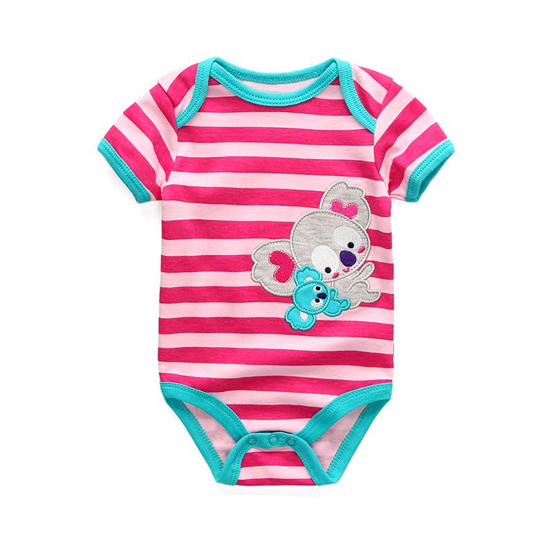 Baby Clothes Newborn Bodysuits Short Sleeve Toddler Costumes Kids Clothing BDS4119