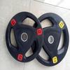 Rubber Coated Cast Iron Barbell Plates