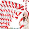 90cm Christmas Candy Cane Foil Balloons Large Xmas Tree Ornaments Pendant Red Crutches Inflatable Balloon New Year Party Decor