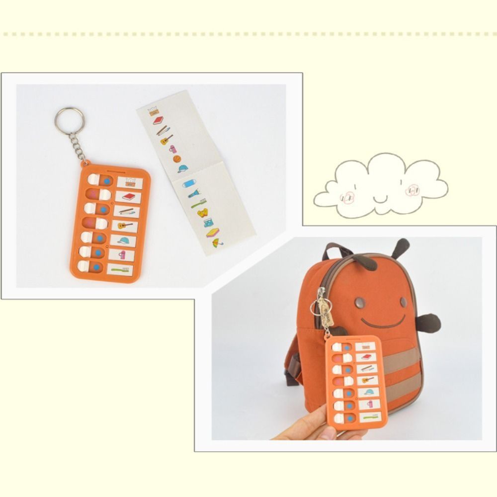 Self-disciplined Good Habit Punch Card Detachable Memorandum Boards  Primary School Students