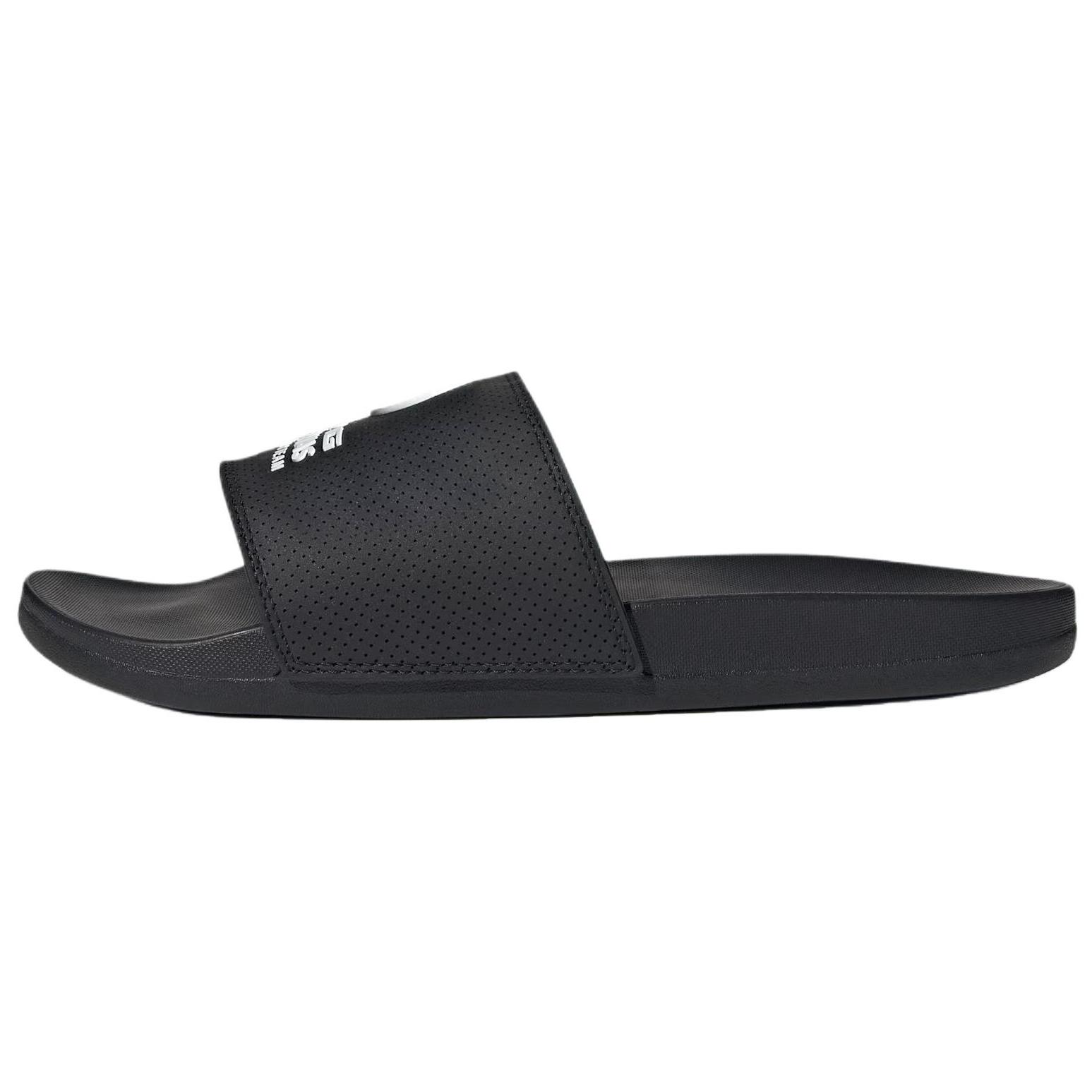 

Adidas Adilette Comfort Slide Slippers Unisex Black KI6109 44⅔