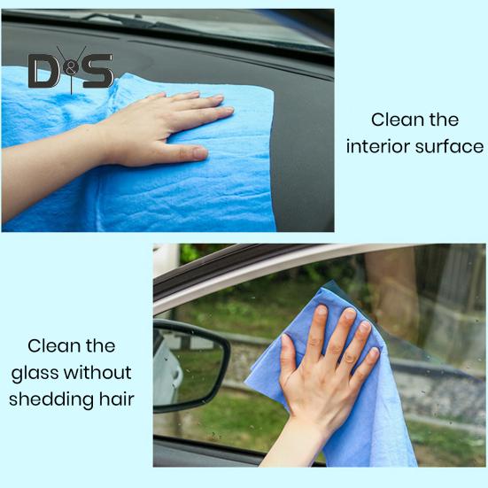 Car Wash Towel Imitation Deer Skin Wipe Towel Soft Absorbent Durable Cleaning Cloth for Home Outdoor